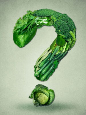 vegetable question mark