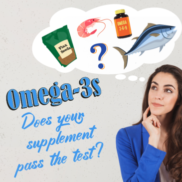 woman questioning if her Omega-3 supplement is good